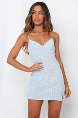 Quincy Dress Blue