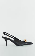 Billini - Lettie Hardware Detail Heels in Black
