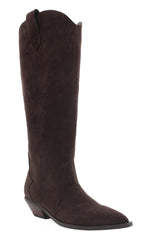 Billini - Helix Boots in Dark Cacao Suede