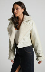 Lioness - Off Duty Jacket in Cream