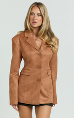 Lioness - Leo Cinched Blazer in Camel