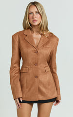 Lioness - Leo Cinched Blazer in Camel