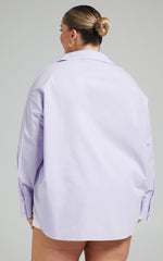 Terah Shirt - Button Up Shirt in Lilac