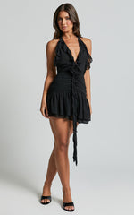Runaway The Label - Zelie Mini Dress in Black