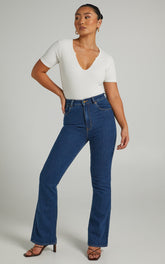 Rolla's - Dusters Bootcut in ECO RUBY BLUE