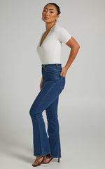 Rolla's - Dusters Bootcut in ECO RUBY BLUE