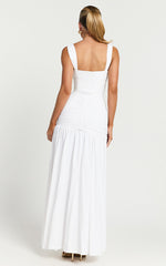 Runaway The Label - Carly Maxi Dress in White