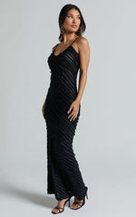 Runaway The Label - Opaline Maxi Dress in Black