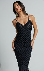 Runaway The Label - Opaline Maxi Dress in Black