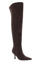 Billini - Theia Boots in Dark Cacao Suede