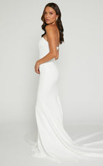 Vows For Life Bridal Gown - Strapless Mermaid Gown in White