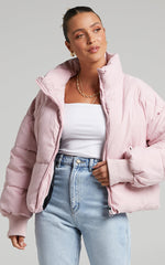 Windsor Jacket - Puffer Jacket in Pink