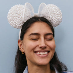 Disney Minnie Mouse Pearl Ears Headband - Minnie Mouse Pearl Ears