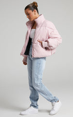 Windsor Jacket - Puffer Jacket in Pink