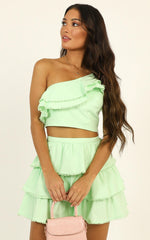 Rooftop Spritz Two Piece Set in Mint