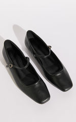Billini - Fion Ballet Flat in Black Matte PU