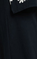 Runaway The Label - Amalia Linen Blend Pant in Black/Sand