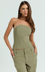 Lioness - Untamed Bodice in Sage