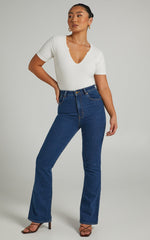 Rolla's - Dusters Bootcut in ECO RUBY BLUE