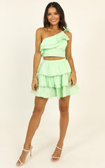 Rooftop Spritz Two Piece Set in Mint